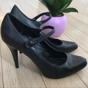 ALDO | Mary-Jane Style Leather Heels